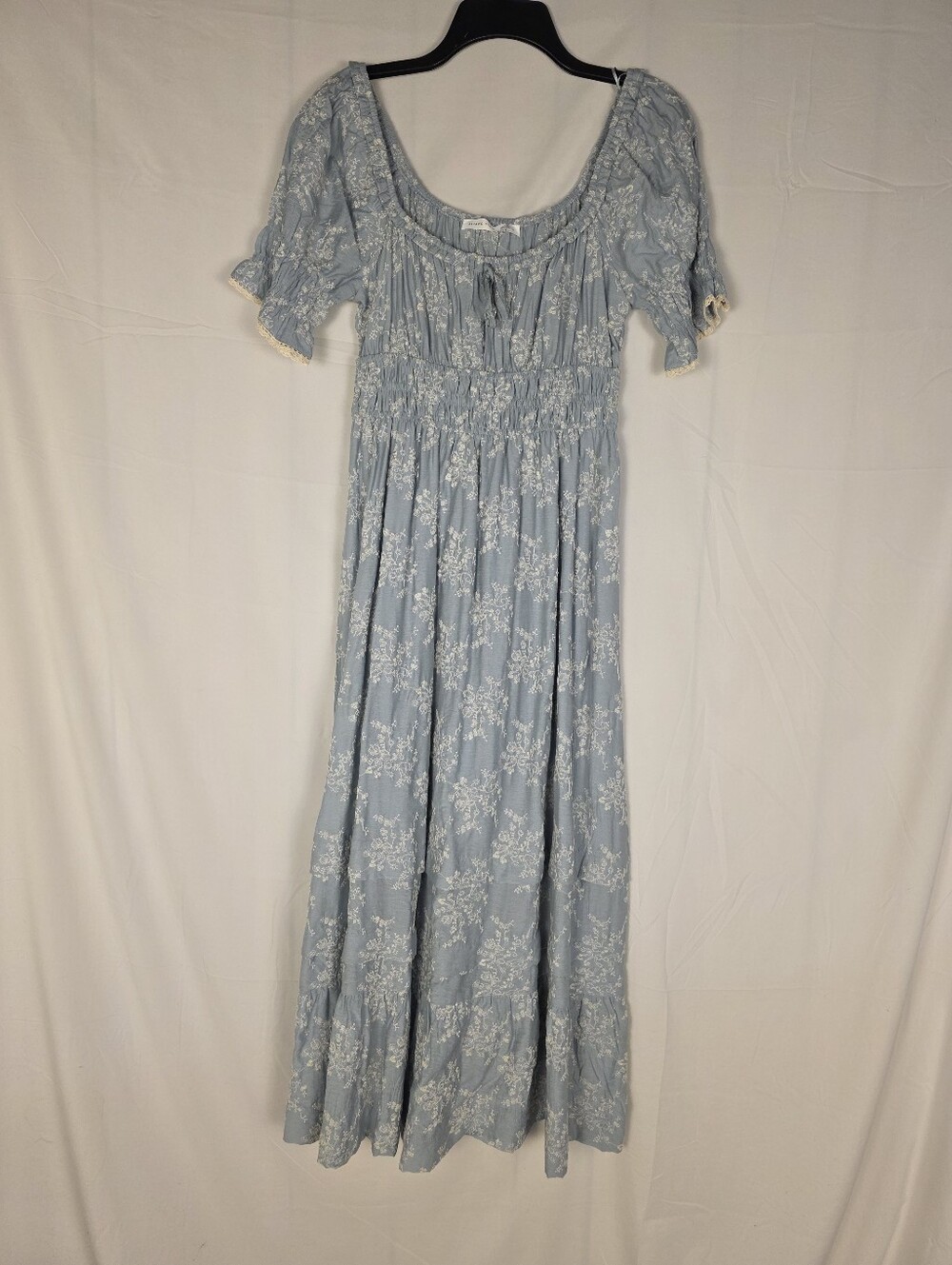 Altar'd State Light Blue Floral Maxi Dress